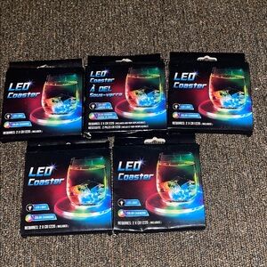 LED Coaster light changing bundle